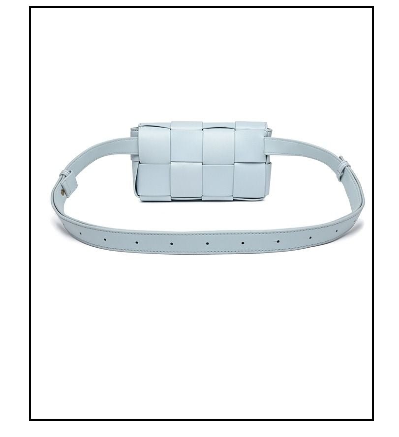 Premium sense of hundred with small bag 2025 new fashion pure color weaving niche ladies crossbody bag small aroma wind women's bag - 7DAY'S