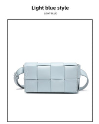 Premium sense of hundred with small bag 2025 new fashion pure color weaving niche ladies crossbody bag small aroma wind women's bag - 7DAY'S