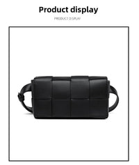 Premium sense of hundred with small bag 2025 new fashion pure color weaving niche ladies crossbody bag small aroma wind women's bag - 7DAY'S