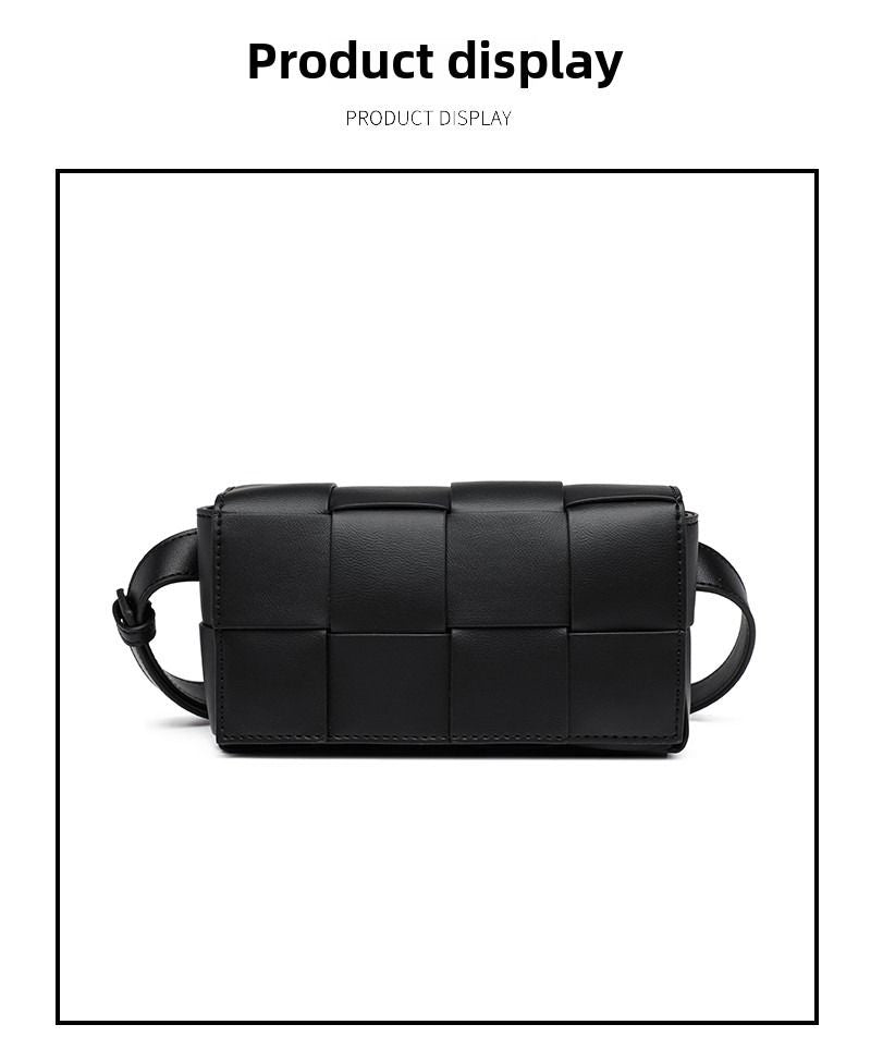 Premium sense of hundred with small bag 2025 new fashion pure color weaving niche ladies crossbody bag small aroma wind women's bag - 7DAY'S