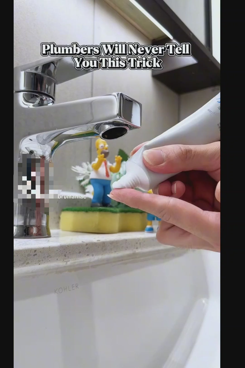 Universal Sink Faucet 1440° Rotatable Faucet Aerator Extension, U Shaped Faucet Extender, 360° Rotating Faucet Extender for Bathroom Sink/Kitchen, Sink Faucet Extender, 2 Modes Adjustable(Silver)