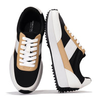 Project Cloud Womens Sneakers - Memory Foam Insole and Lightweight Spring Shoes - Non - Slip Lace Up Trendy Shoes - Fashion Sneakers for Women 2025 - 7DAY'S