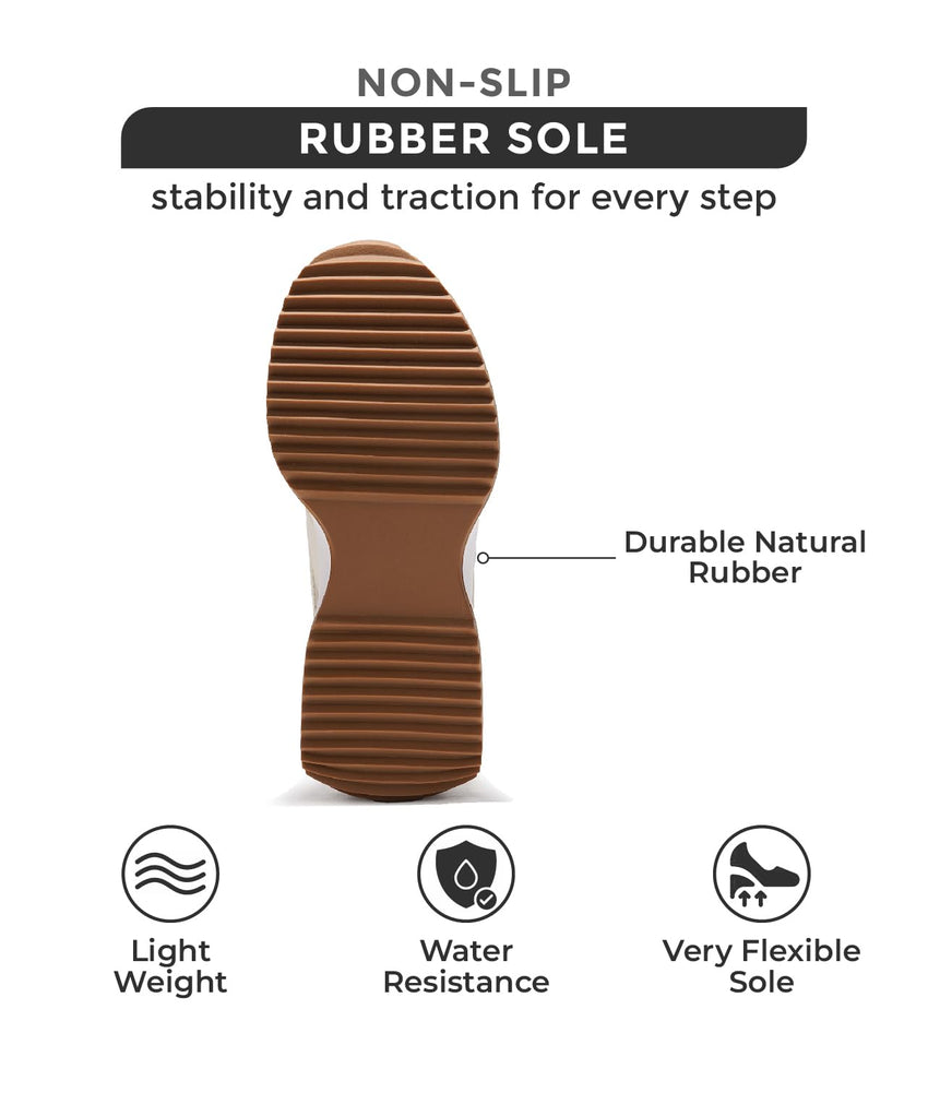 Project Cloud Womens Sneakers - Memory Foam Insole and Lightweight Spring Shoes - Non - Slip Lace Up Trendy Shoes - Fashion Sneakers for Women 2025 - 7DAY'S