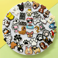 PVC Shoe Charms for Clog Sandals, USA Flag, Dancing, Cheerleading, DIY Shoe Decoration Charms, Party Favor - 7DAY'S