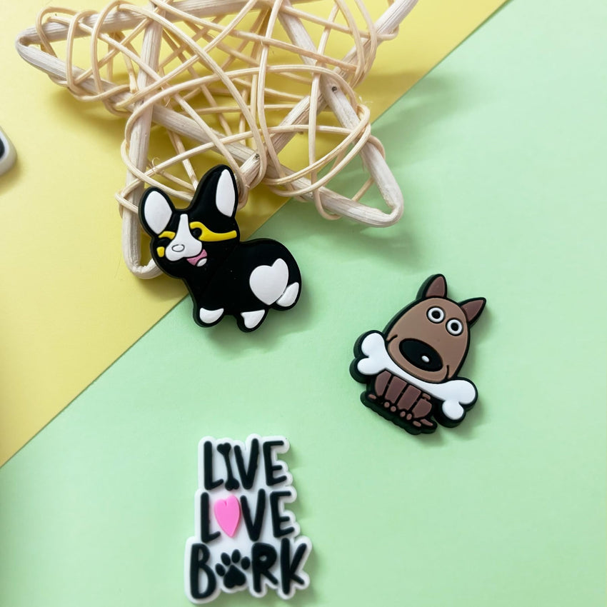 PVC Shoe Charms for Clog Sandals, USA Flag, Dancing, Cheerleading, DIY Shoe Decoration Charms, Party Favor - 7DAY'S