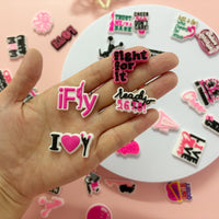 PVC Shoe Charms for Clog Sandals, USA Flag, Dancing, Cheerleading, DIY Shoe Decoration Charms, Party Favor - 7DAY'S