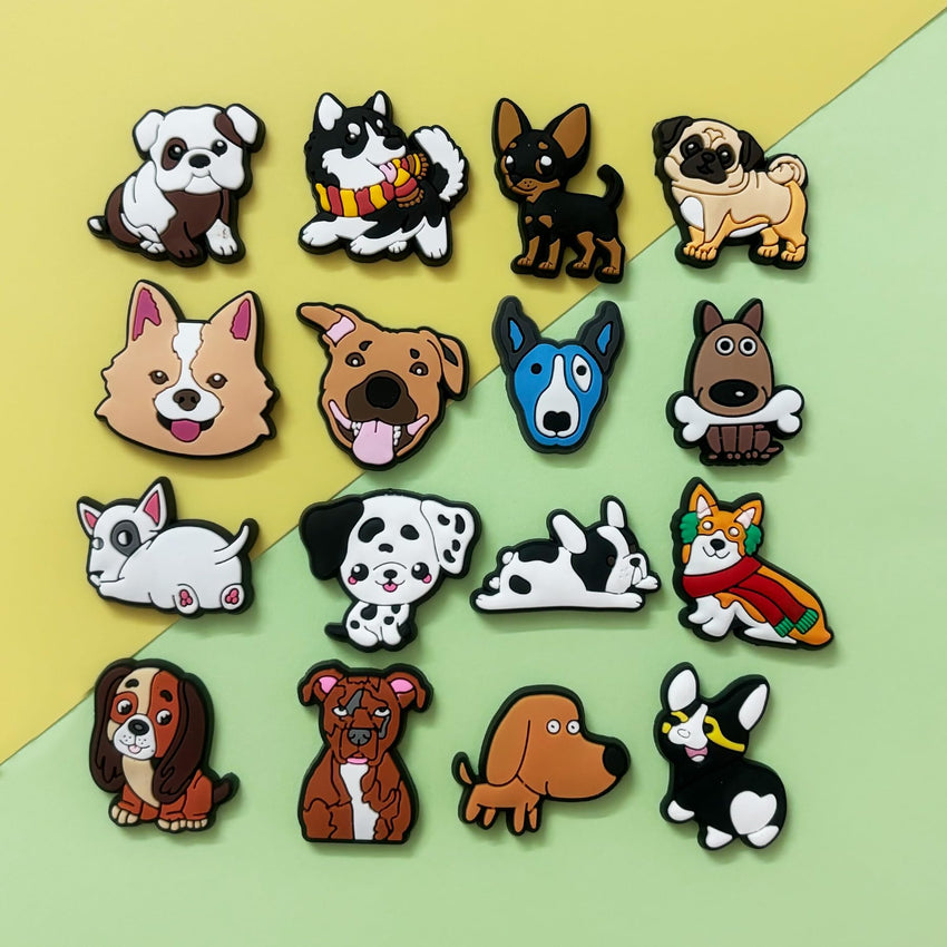 PVC Shoe Charms for Clog Sandals, USA Flag, Dancing, Cheerleading, DIY Shoe Decoration Charms, Party Favor - 7DAY'S