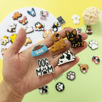 PVC Shoe Charms for Clog Sandals, USA Flag, Dancing, Cheerleading, DIY Shoe Decoration Charms, Party Favor - 7DAY'S