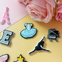 PVC Shoe Charms for Clog Sandals, USA Flag, Dancing, Cheerleading, DIY Shoe Decoration Charms, Party Favor - 7DAY'S