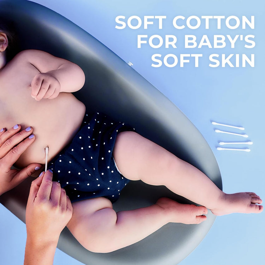 Q - tips Cotton Swabs For Hygiene and Beauty Care Original Cotton Swab Made With 100% Cotton 625 Count, WHITE - 7DAY'S