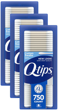 Q - tips Cotton Swabs For Hygiene and Beauty Care Original Cotton Swab Made With 100% Cotton 625 Count, WHITE - 7DAY'S