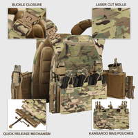 Quick Release Airsoft Weighted Military Breathable Vests - 7DAY'S