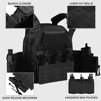 Quick Release Airsoft Weighted Military Breathable Vests - 7DAY'S