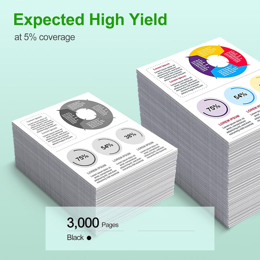 Remanufactured C310 C315 Toner Cartridge Replacement 006R04356 for Xerox C310 C315(2 - Pack Black) - 7DAY'S