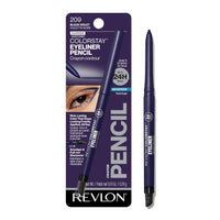 Revlon ColorStay Pencil Waterproof Eyeliner, Smudge - Proof, Eye Makeup with Built - In Sharpener, 202 Black Brown, 0.01 oz - 7DAY'S
