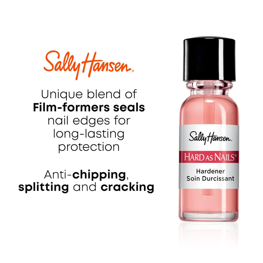 Sally Hansen Hard As Nails®, Natural Tint, Nail Strengthener, Nail Protectant - 7DAY'S
