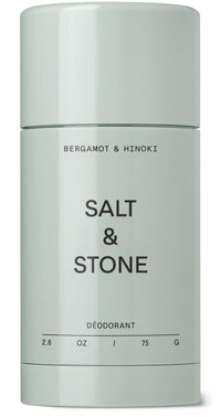 SALT & STONE Aluminum Free Deodorant | Extra Strength 48 Hour Protection for Women & Men | Made with Seaweed Extracts, Shea Butter & Prebiotics (Santal & Vetiver) - 7DAY'S