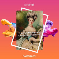 Sawgrass SG500 VersiFlex Printer Bundle, Innovative Inks & Light Heat Transfer Paper Bundle - Soft - Touch Infusible Ink, 8.5x11 Paper - Professional Results on Untreated Fabric and Wood - 7DAY'S