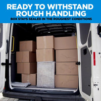 Scotch Heavy Duty Shipping and Moving Packing Tape, Clear, Packing and Moving Supplies, 1.88 in. x 22.2 yd., 6 Tape Rolls with Dispensers - 7DAY'S