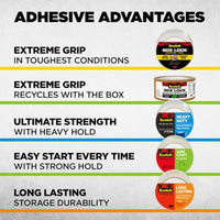 Scotch Heavy Duty Shipping and Moving Packing Tape, Clear, Packing and Moving Supplies, 1.88 in. x 22.2 yd., 6 Tape Rolls with Dispensers - 7DAY'S