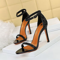 Sexy Women's Pumps; high heels; stiletto heels; glitter sequins - 7DAY'S
