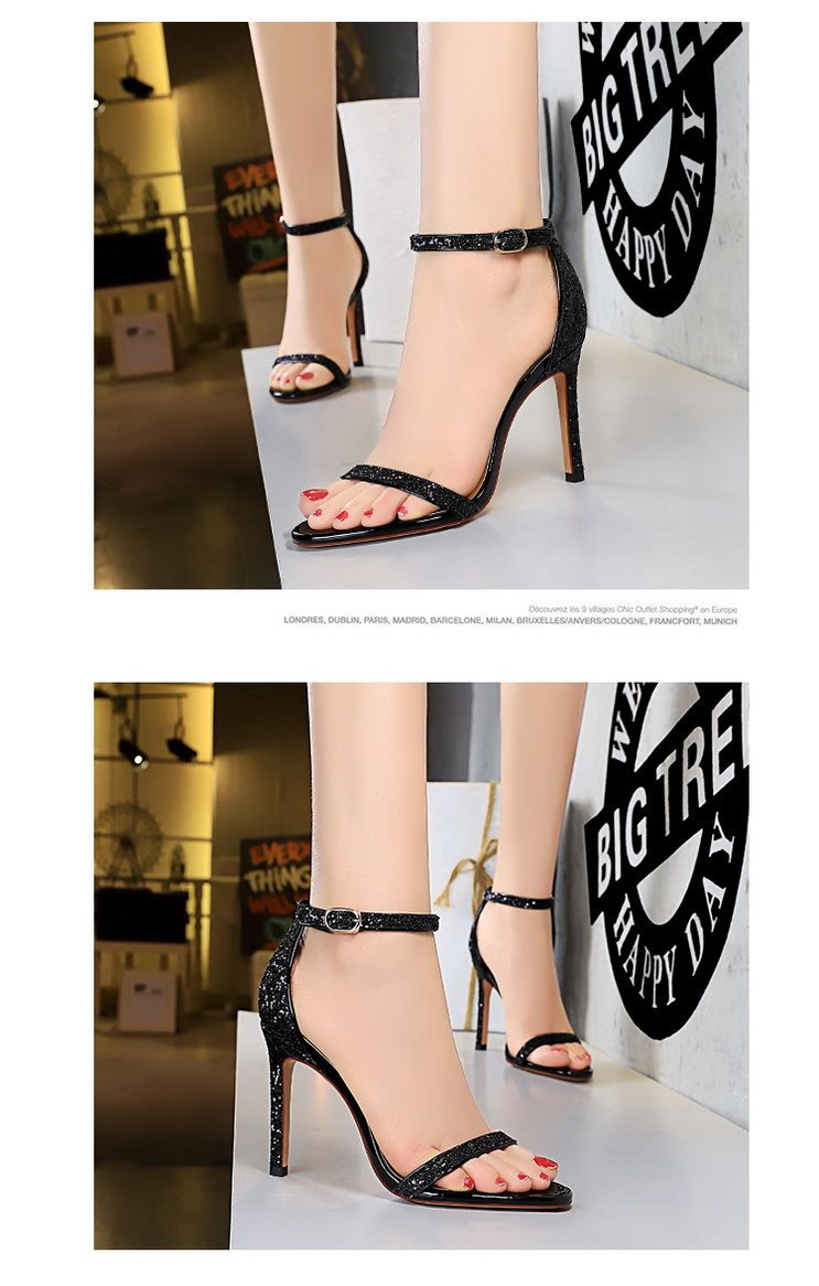 Sexy Women's Pumps; high heels; stiletto heels; glitter sequins - 7DAY'S