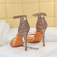 Sexy Women's Pumps; high heels; stiletto heels; glitter sequins - 7DAY'S