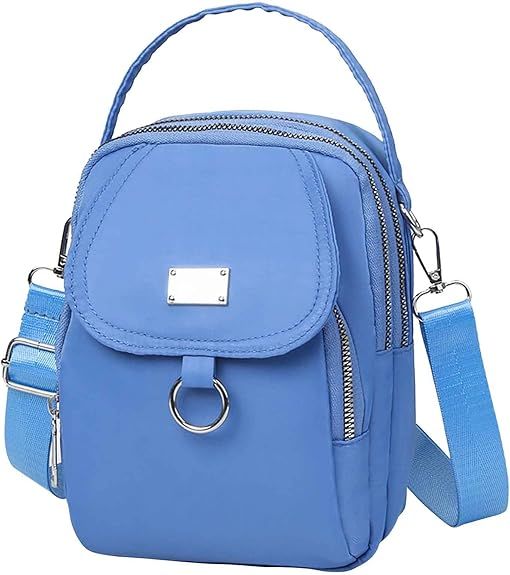 Small Crossbody Purse for Women, Nylon Crossbody Wallet Phone Bag Shoulder Strap Wallet Pouch, Mini Cell Phone Purse - 7DAY'S