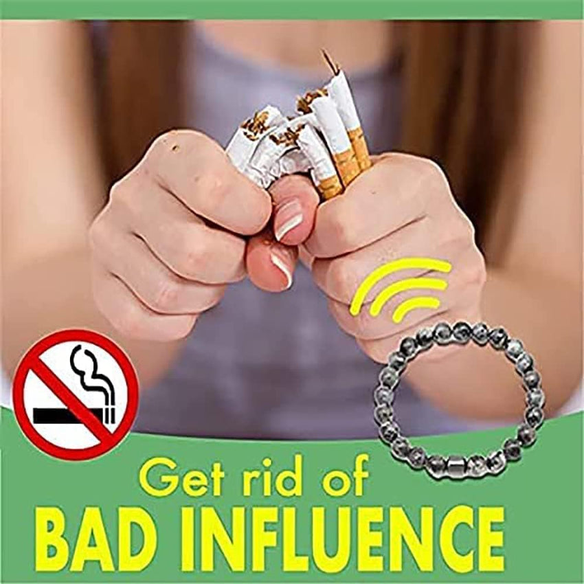 Smoking Cessation Bracelet, Smoking Cessation Bracelet for Women&men Set, Anti Smoking Bracelet, Quit Smoking Bracelet, Smoking Sensation Bracelet, Release Stress and Bring Luck Bracelet (5pcs) - 7DAY'S