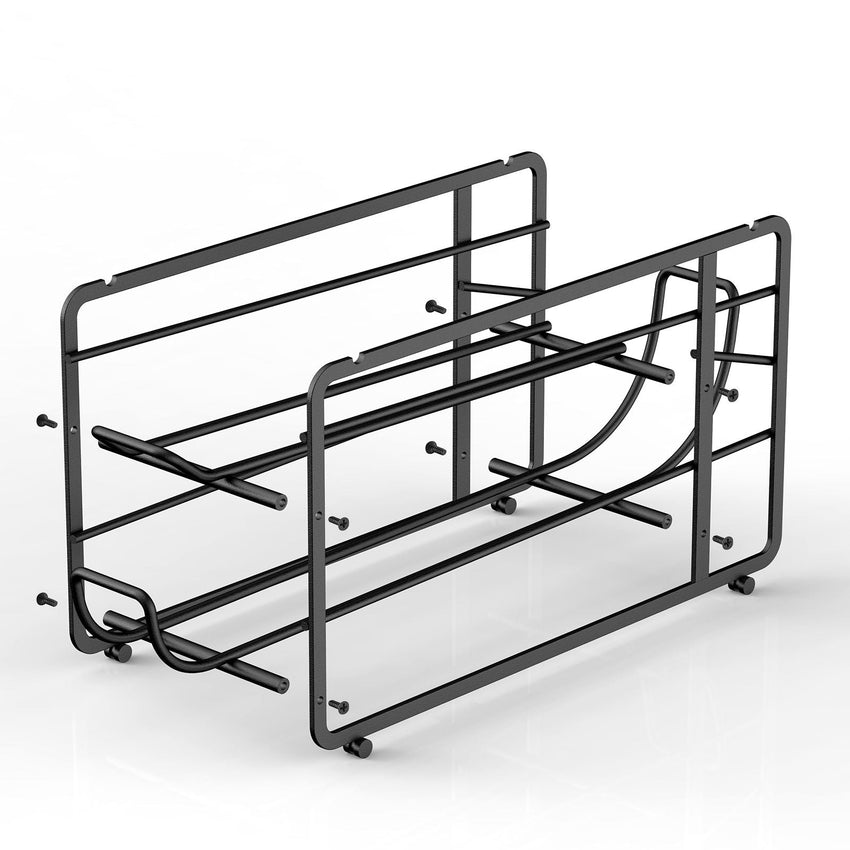 Soda Can Organizer Storage Rack, 2 Pack Stackable Beverage Soda Can Dispenser Organizer Holder for Refrigerator, Cabinet, Pantry - 7DAY'S