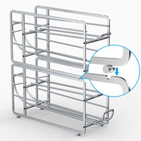 Soda Can Organizer Storage Rack, 2 Pack Stackable Beverage Soda Can Dispenser Organizer Holder for Refrigerator, Cabinet, Pantry - 7DAY'S