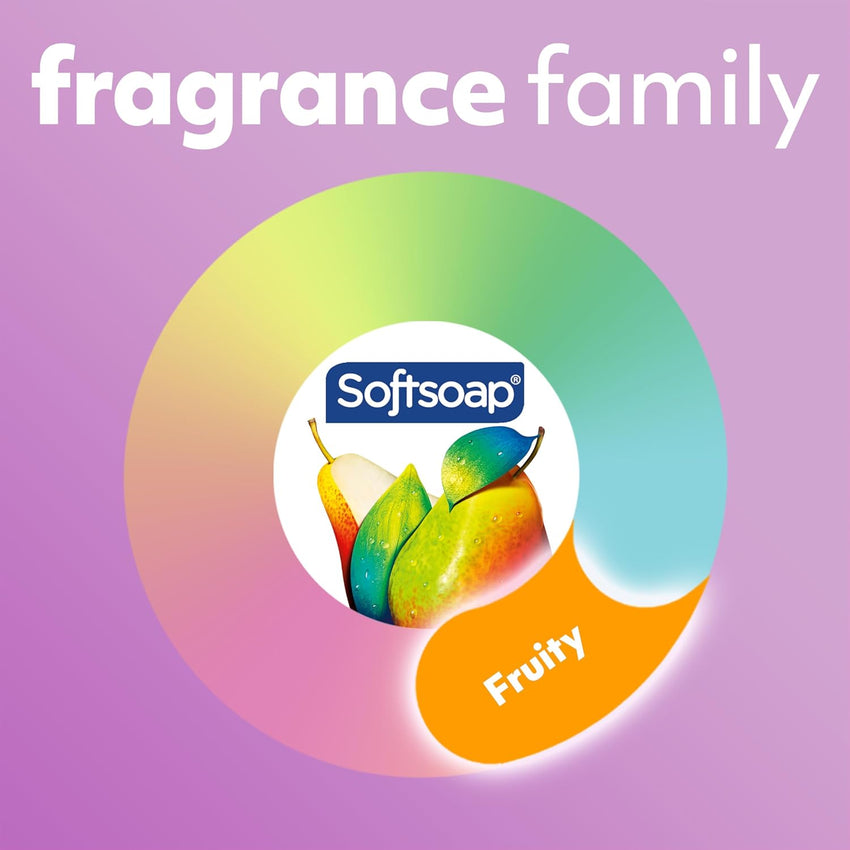 Softsoap Antibacterial Liquid Hand Soap Refill, White Tea & Berry Scented Hand Soap, 50 Ounce(Packaging May Vary) - 7DAY'S