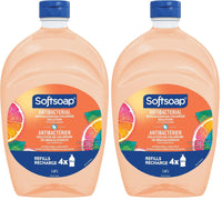 Softsoap Antibacterial Liquid Hand Soap Refill, White Tea & Berry Scented Hand Soap, 50 Ounce(Packaging May Vary) - 7DAY'S