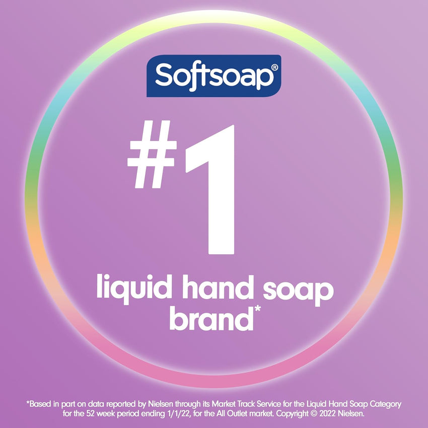 Softsoap Antibacterial Liquid Hand Soap Refill, White Tea & Berry Scented Hand Soap, 50 Ounce(Packaging May Vary) - 7DAY'S