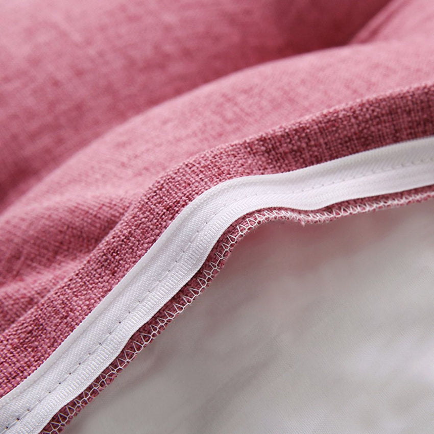 SOGA 100cm Red Triangular Wedge Bed Pillow Headboard Backrest Bedside Tatami Cushion Home Decor - 7DAY'S