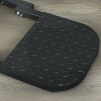 Soozier Foldable Sissy Squat Machine, Hip Thrust Machine with Push Up Stand, Multipurpose Glute Workout Equipment, Black - 7DAY'S