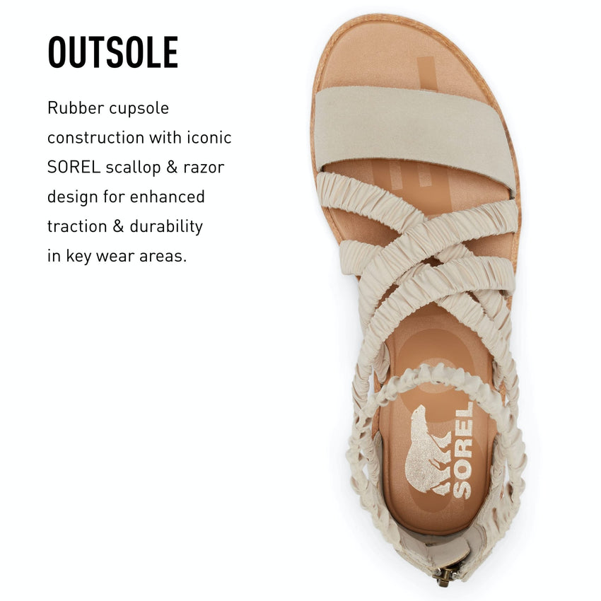 Sorel Women's Ella II Ankle Strap Sandals - 7DAY'S