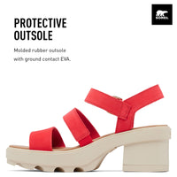 Sorel Women's Joanie Heel Ankle Strap Sandals - 7DAY'S