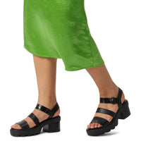 Sorel Women's Joanie Heel Ankle Strap Sandals - 7DAY'S