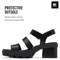 Sorel Women's Joanie Heel Ankle Strap Sandals - 7DAY'S