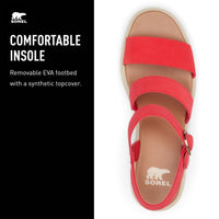 Sorel Women's Joanie Heel Ankle Strap Sandals - 7DAY'S