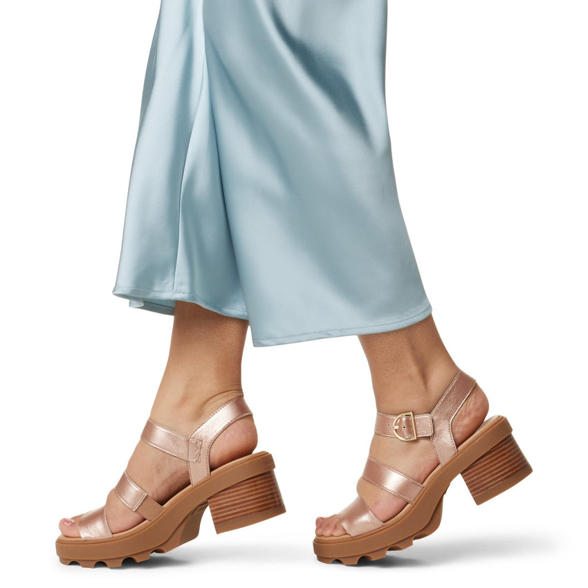 Sorel Women's Joanie Heel Ankle Strap Sandals - 7DAY'S