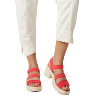 Sorel Women's Joanie Heel Ankle Strap Sandals - 7DAY'S