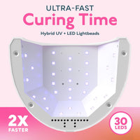 SUNUV UV LED Nail Lamp, Gel Light for Nail Polish UV Dryer with 3 Timers SUNone White - 7DAY'S