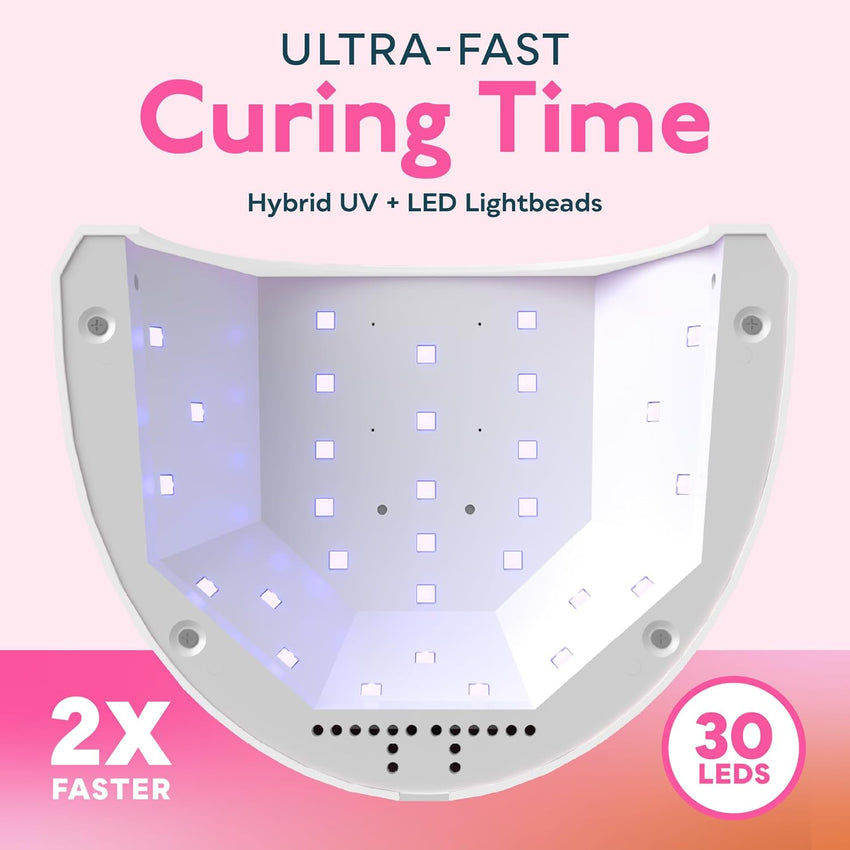 SUNUV UV LED Nail Lamp, Gel Light for Nail Polish UV Dryer with 3 Timers SUNone White - 7DAY'S