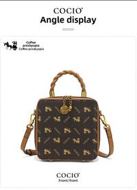 The new letters printed handheld perfume bag cross - border hot models in Europe and the United States temperament women's bags popular models new products - 7DAY'S