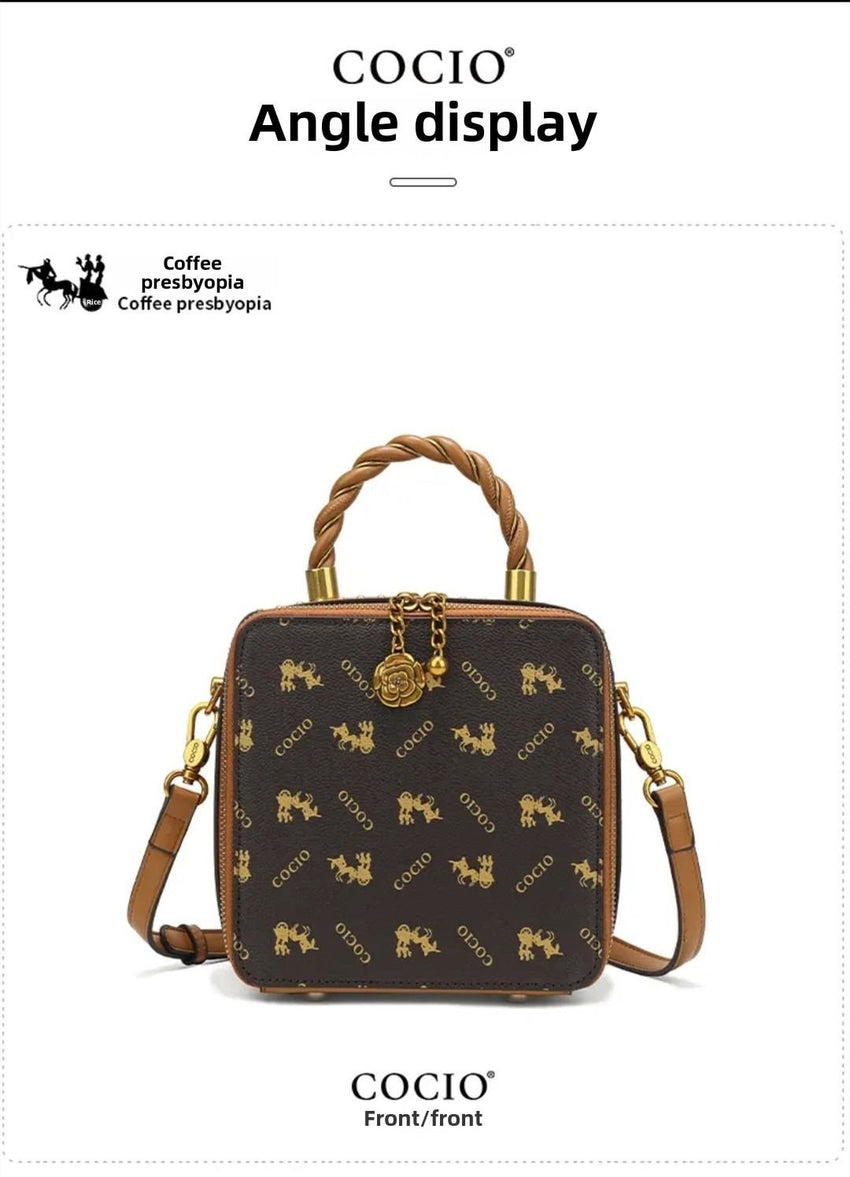 The new letters printed handheld perfume bag cross - border hot models in Europe and the United States temperament women's bags popular models new products - 7DAY'S