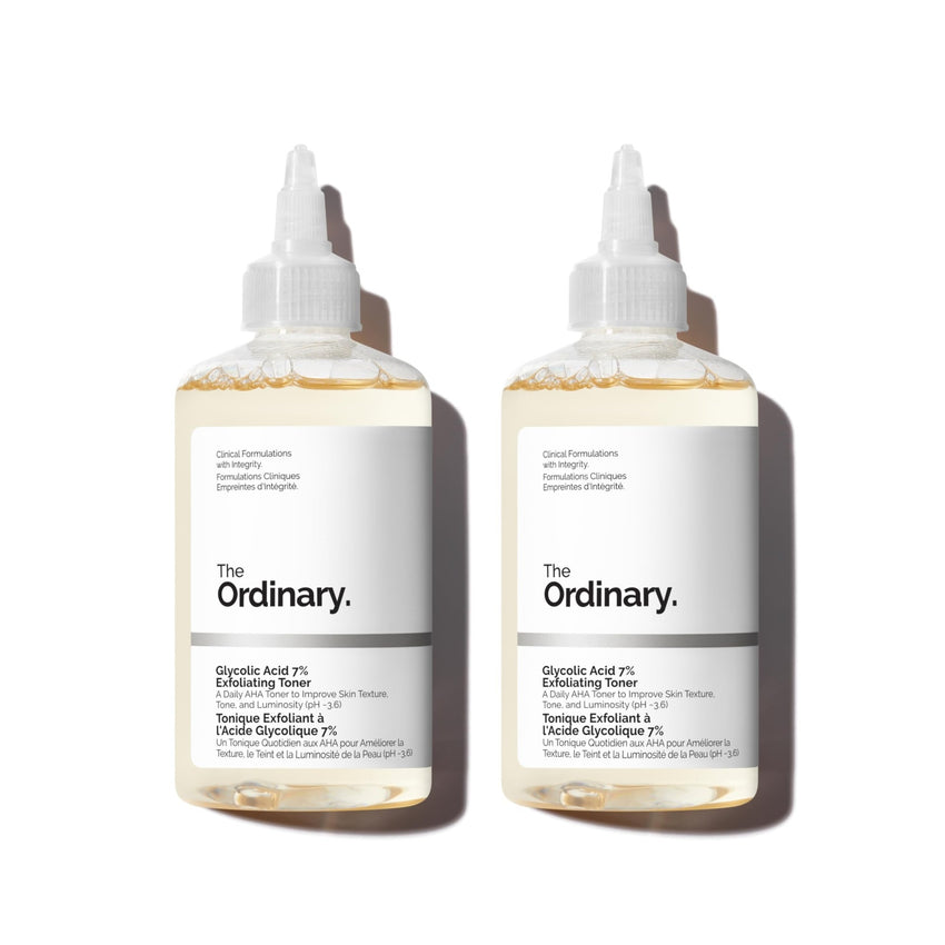 The Ordinary Glycolic Acid 7% Exfoliating Toner, Brightening and Smoothing Daily Toner for More Even - Looking Skin Tone - 7DAY'S