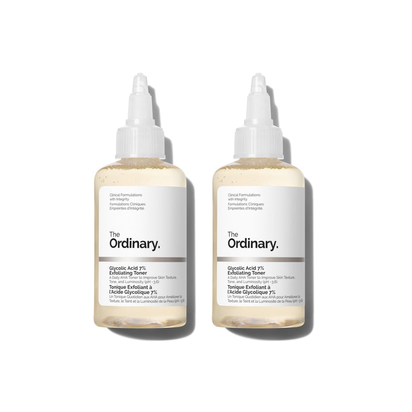 The Ordinary Glycolic Acid 7% Exfoliating Toner, Brightening and Smoothing Daily Toner for More Even - Looking Skin Tone - 7DAY'S