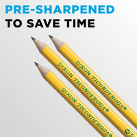 Ticonderoga Wood - Cased Pencils, Pre - Sharpened, 2 HB Soft, Yellow, 30 Count - 7DAY'S